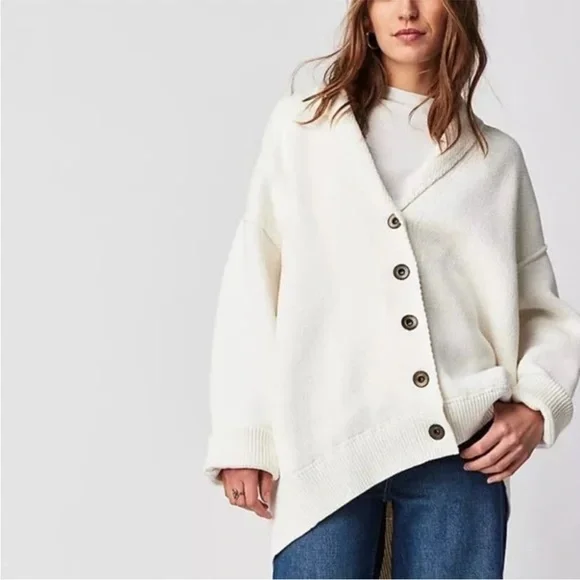 NWOT Free People Chamomile Cardi - Picture 13 of 15